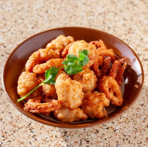 Typhoon Shelter Stir-fried Squid Rings / 豐香魷魚圈